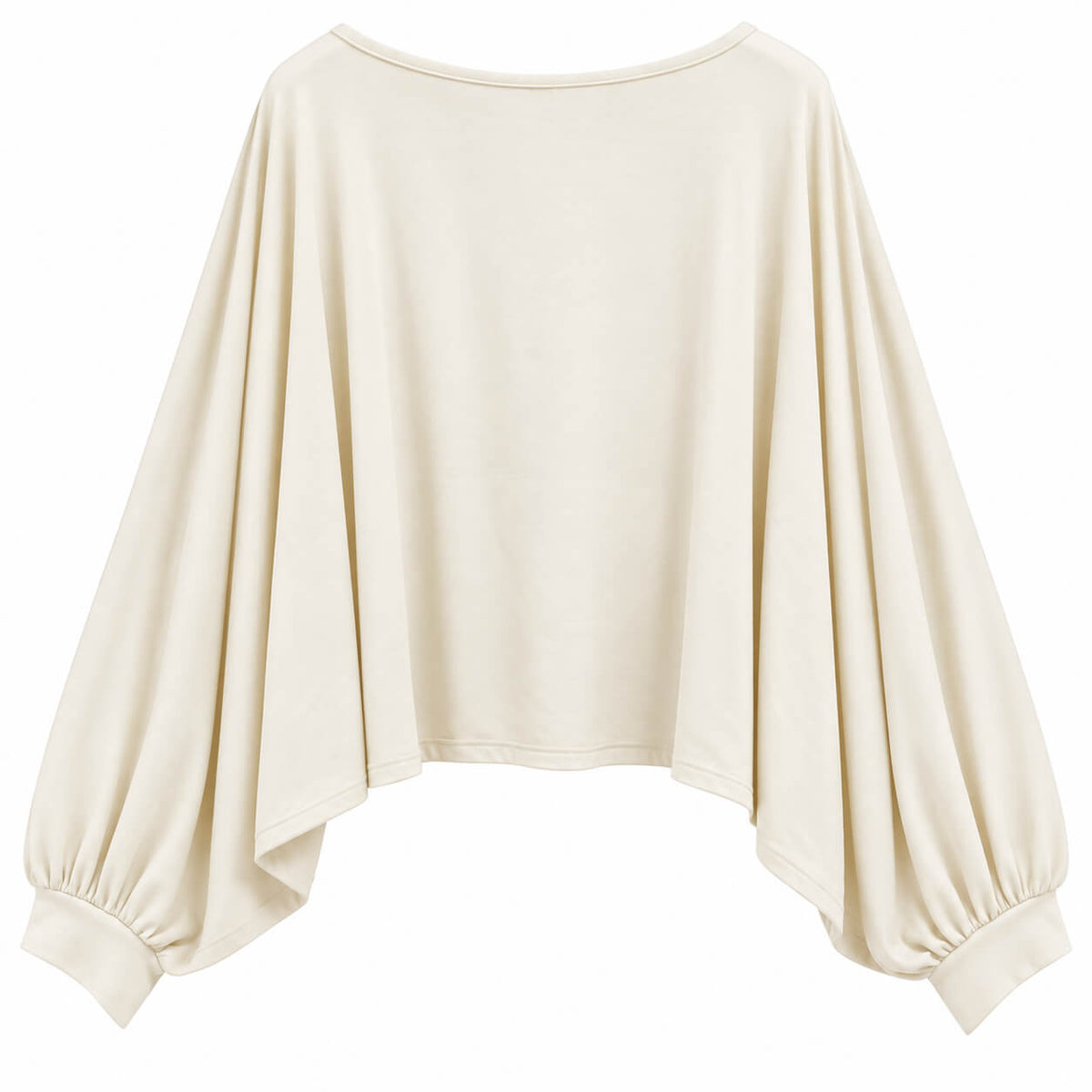The Sunday Slouch Long Sleeve Top | Off White