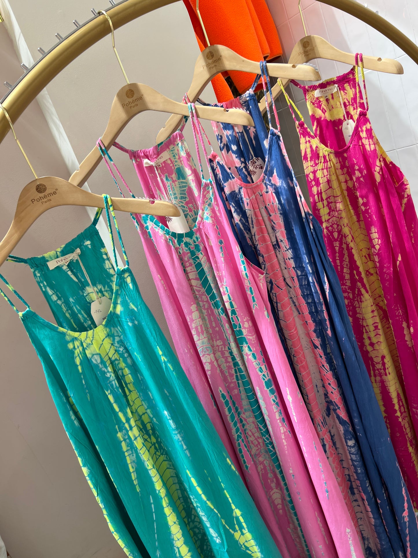 Wilderness Dress | Pink & Turquoise