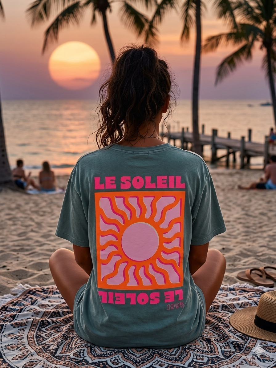 Soleil 1995 T-Shirt | Sea Sage