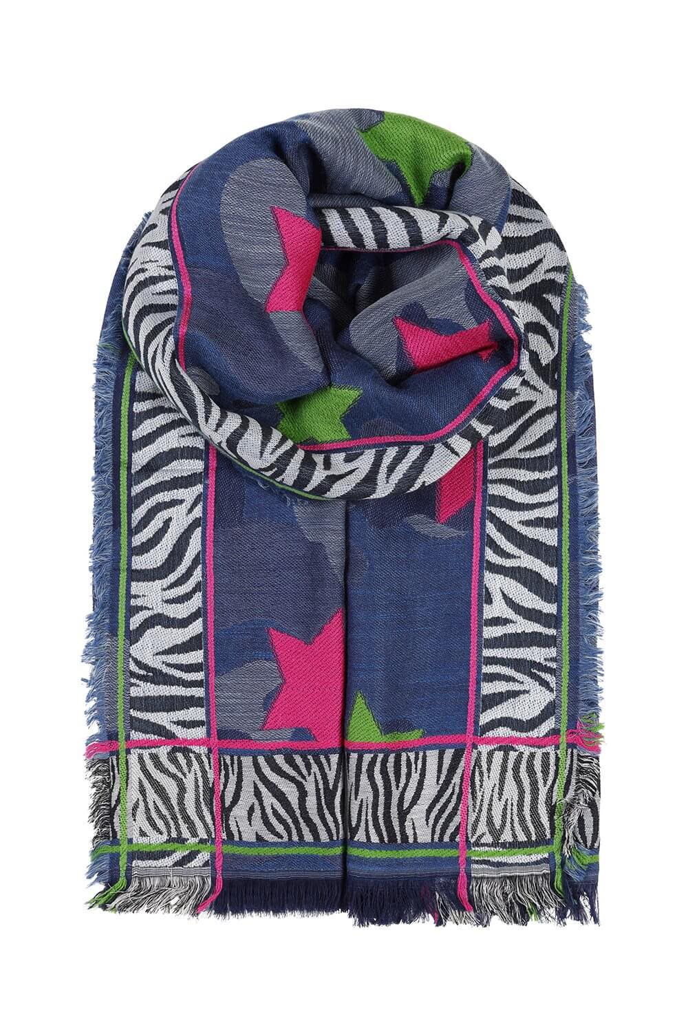 Zebra Stars Scarf