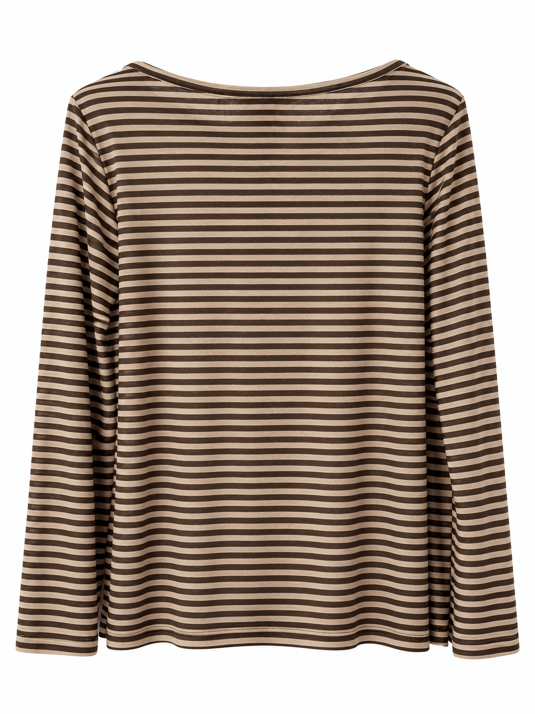 The Stripe Body Hug | Chocolate & Taupe