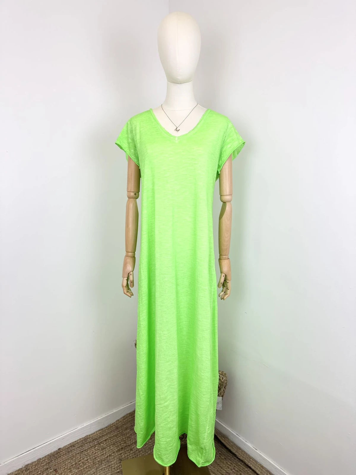 Ruby Dress | Neon Green