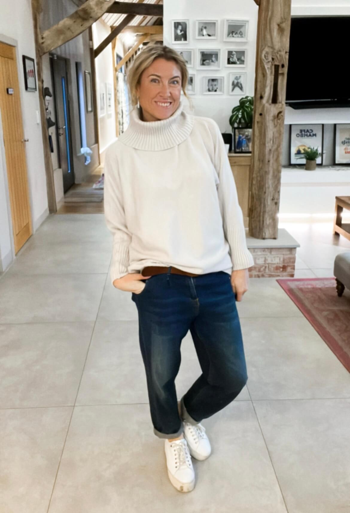 Arabella Roll Neck | Oatmeal