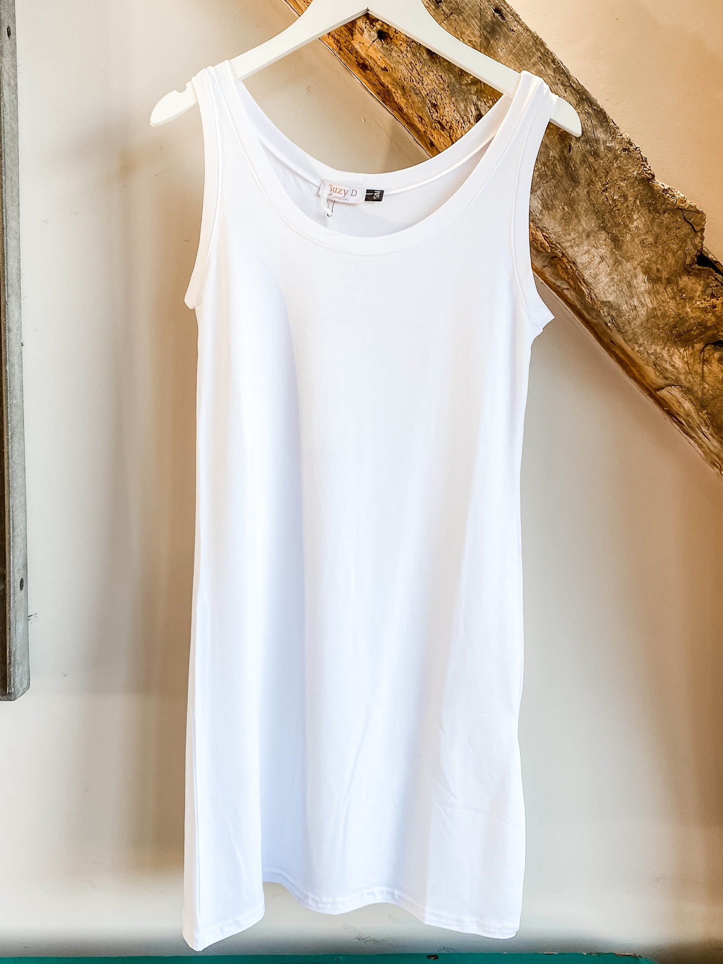 The Longline Vest | White
