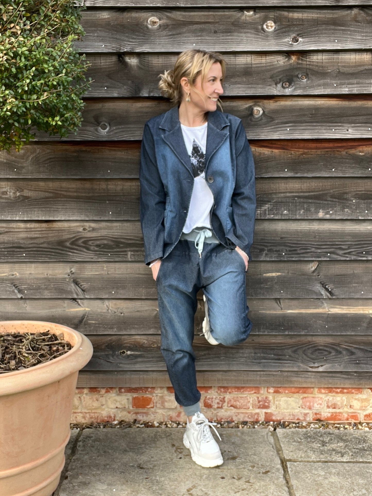 Denim Joggers