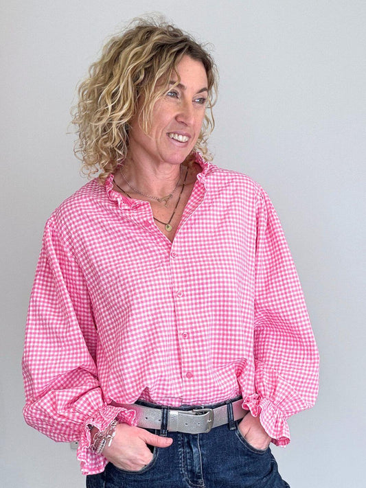 Polly Blouse | Pink