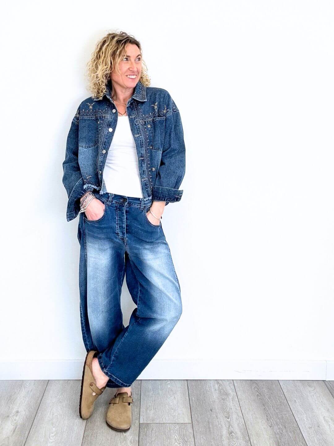 Formentera Stitch Denim Jacket