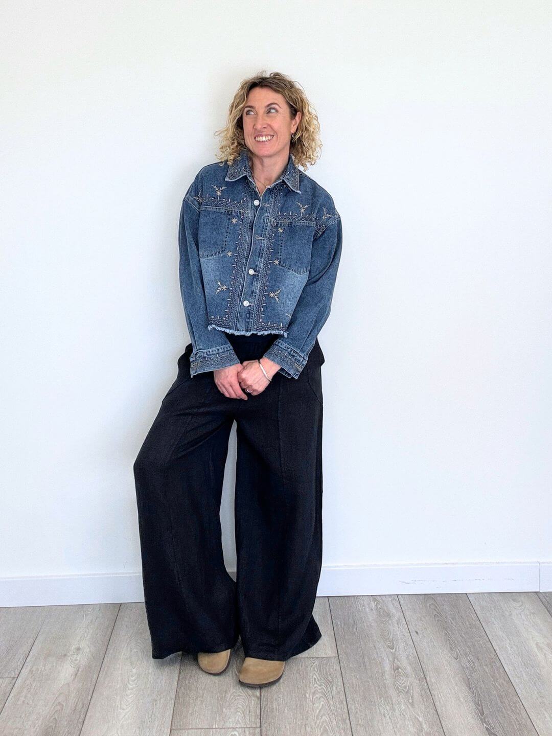 Formentera Stitch Denim Jacket