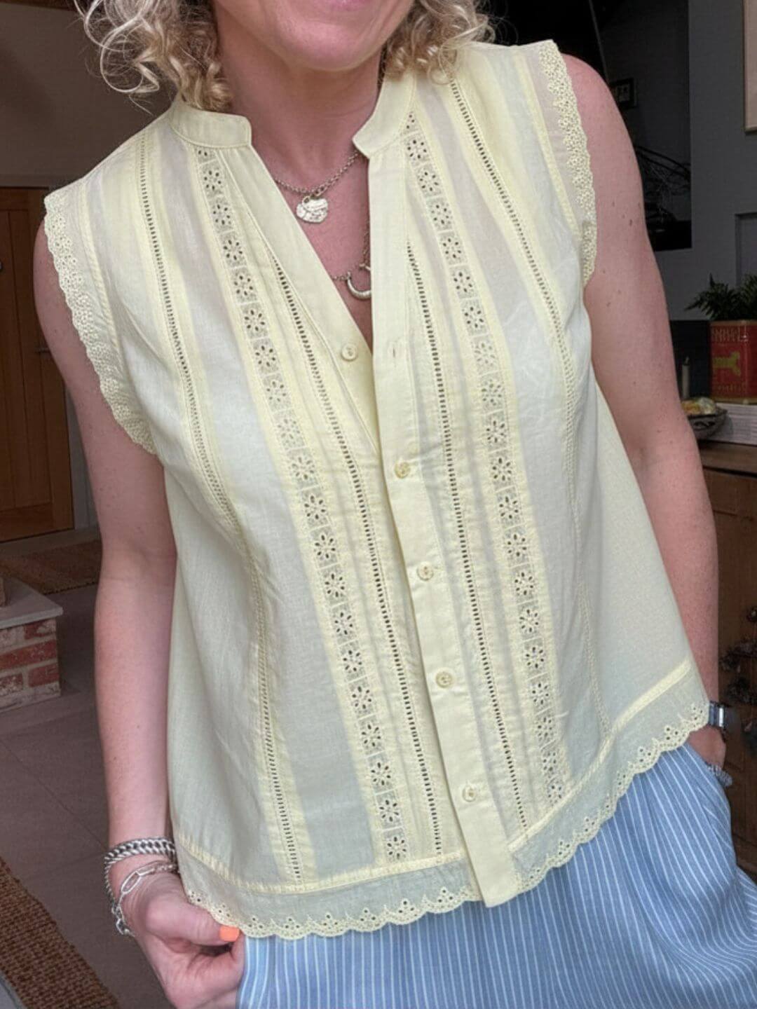 Ella Blouse | Lemon