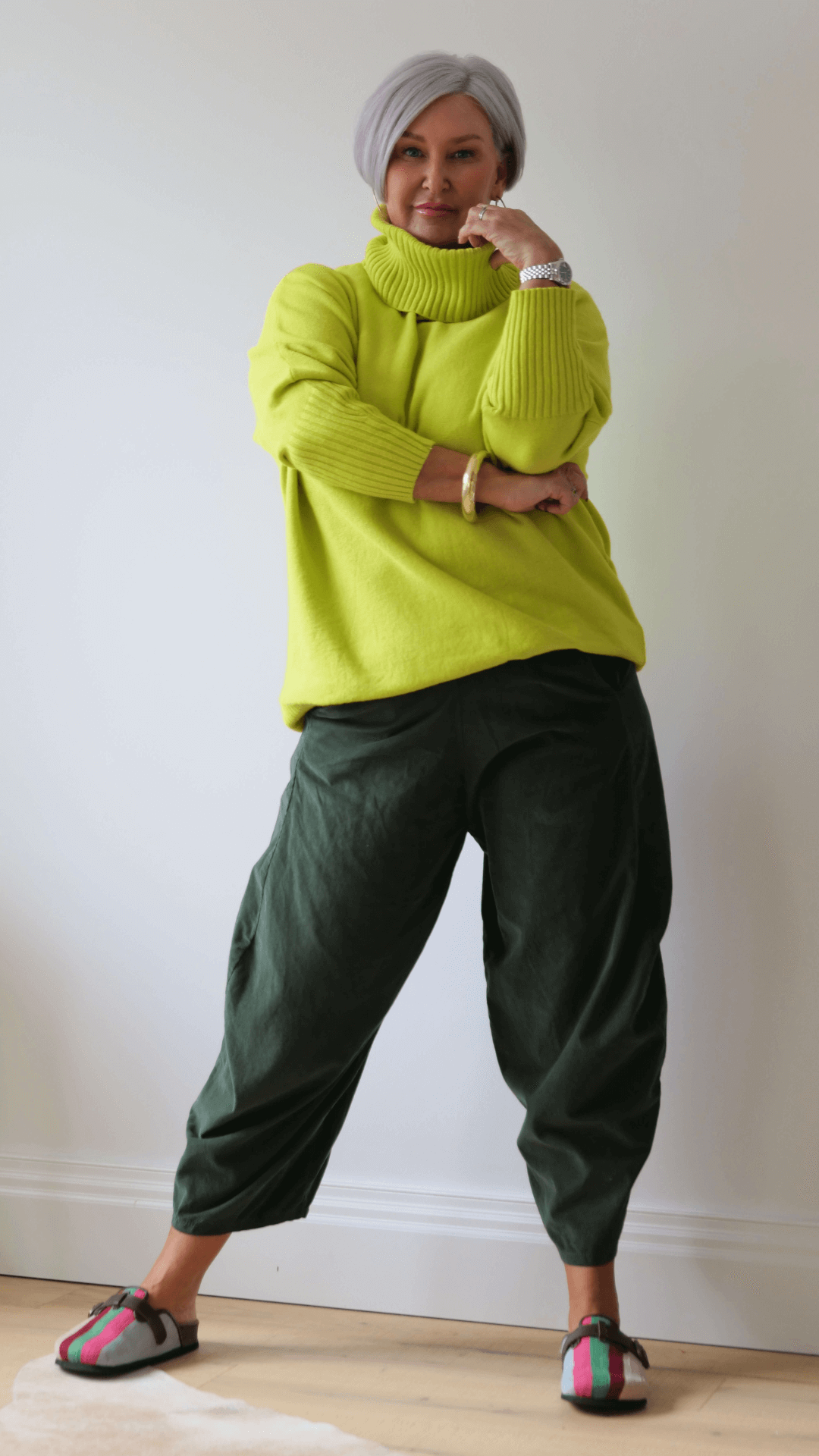 Arabella Roll Neck | Citrus