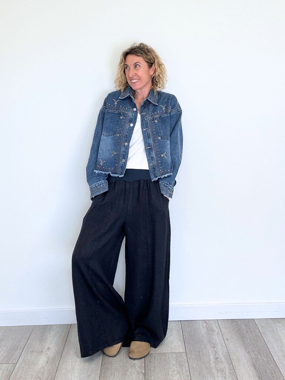 Formentera Stitch Denim Jacket
