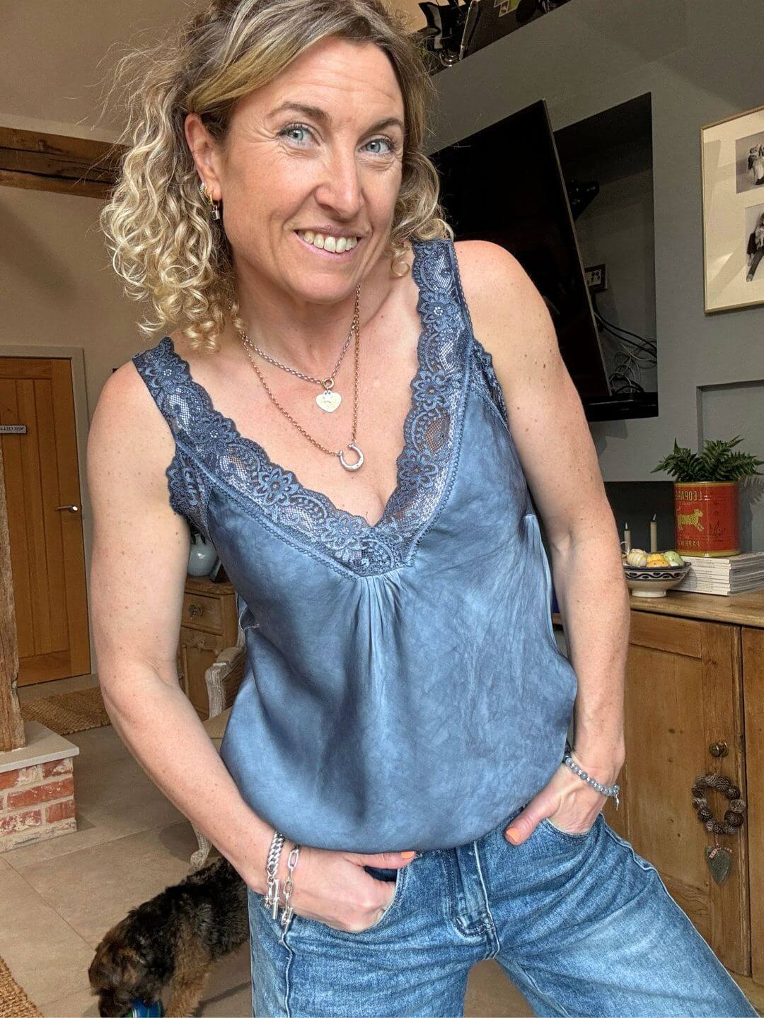 Iris Camisole | Denim