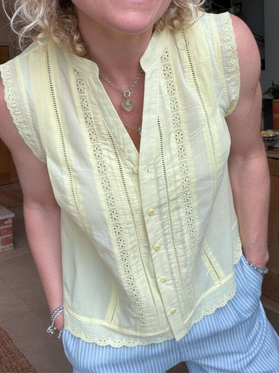 Ella Blouse | Lemon
