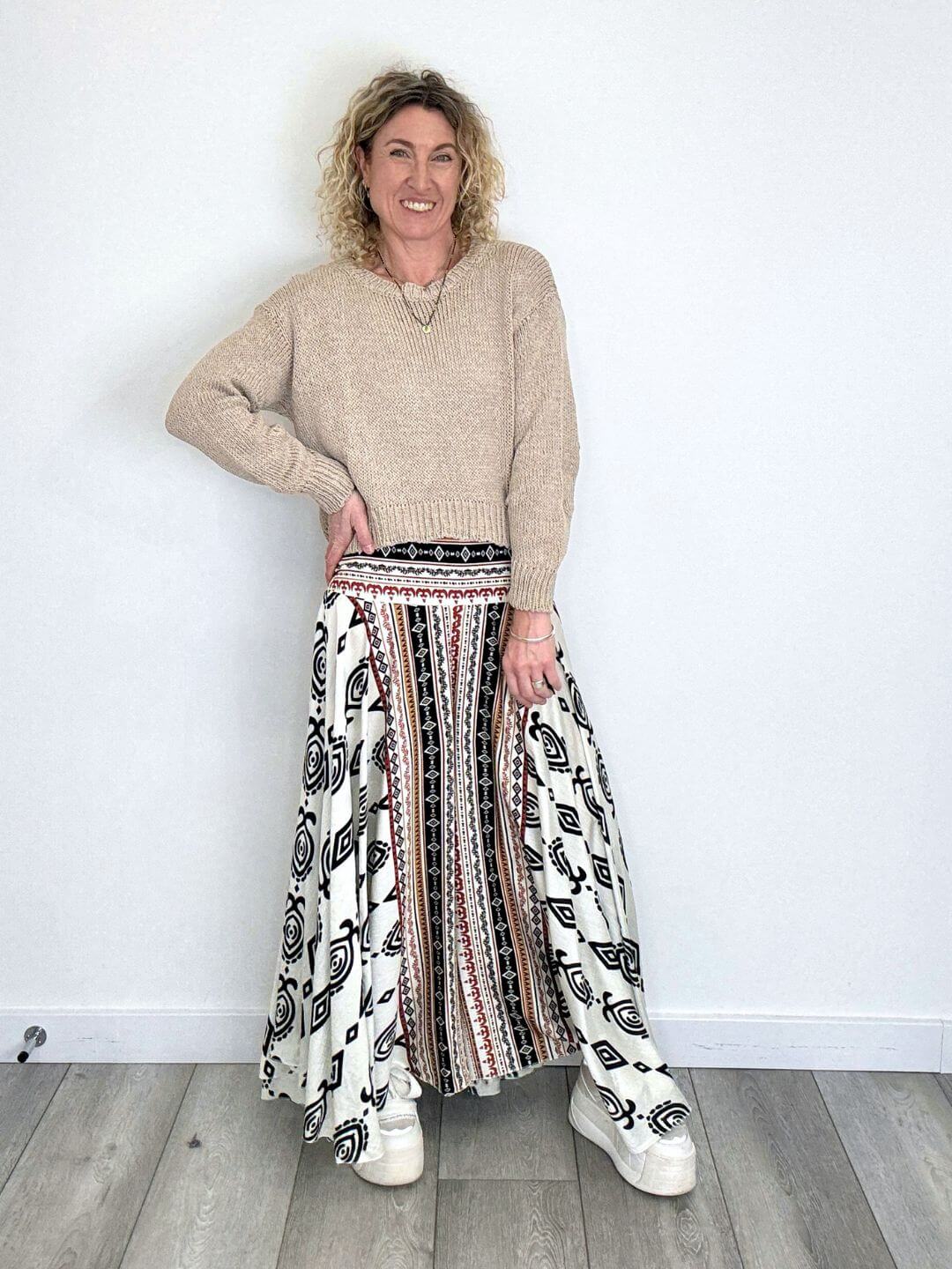 Roma Wide Leg Palazzo Trousers | Chocolate