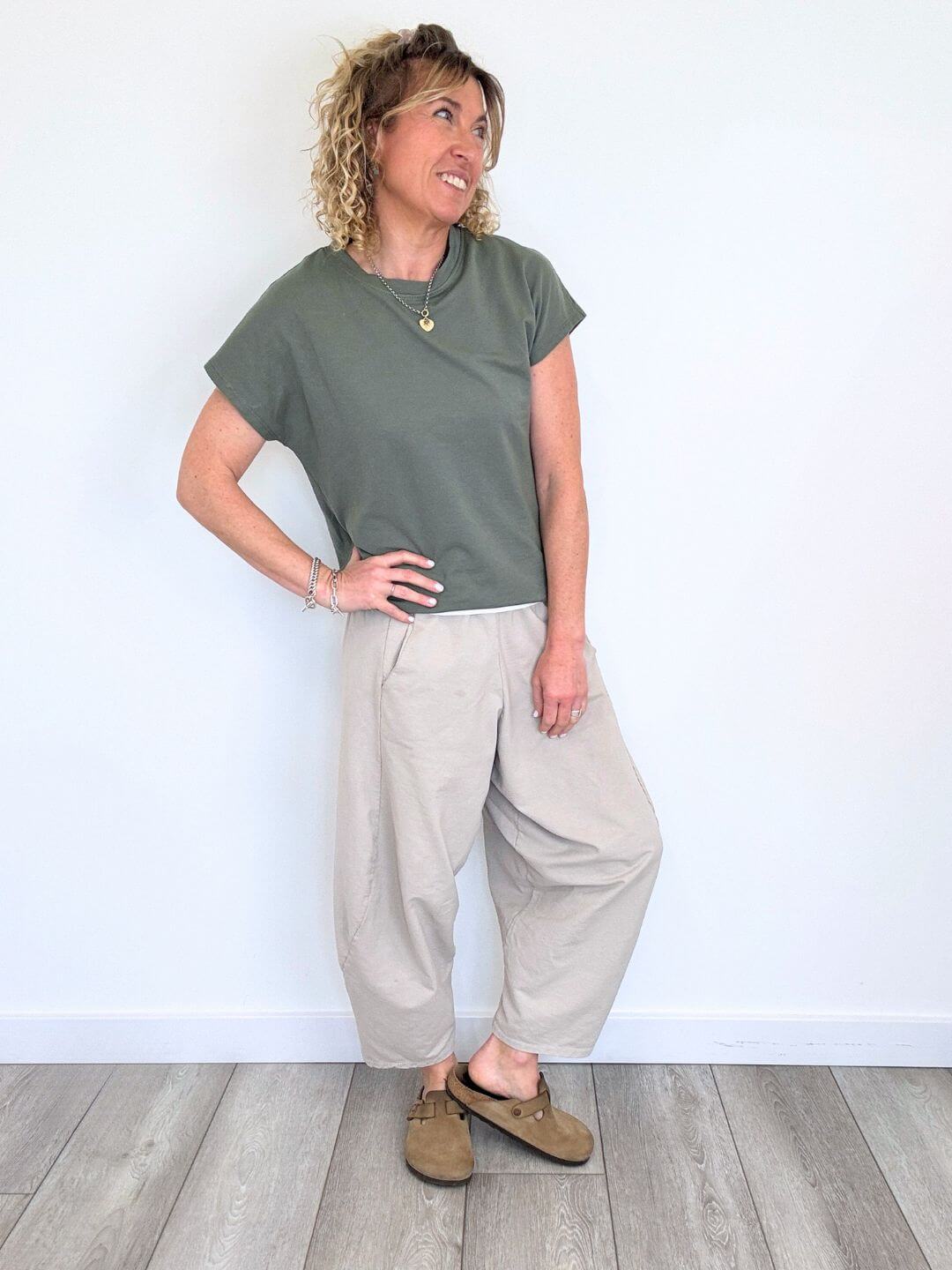 The Milan Tee | Khaki