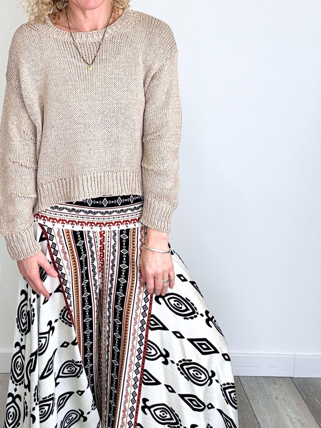 Roma Wide Leg Palazzo Trousers | Chocolate
