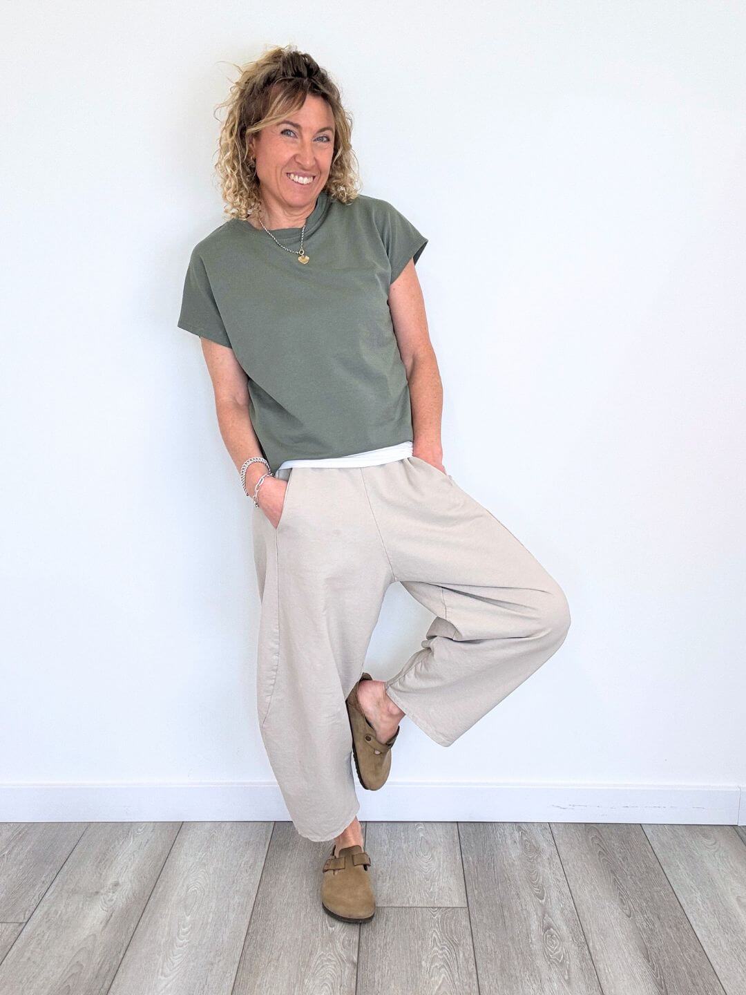 The Milan Tee | Khaki