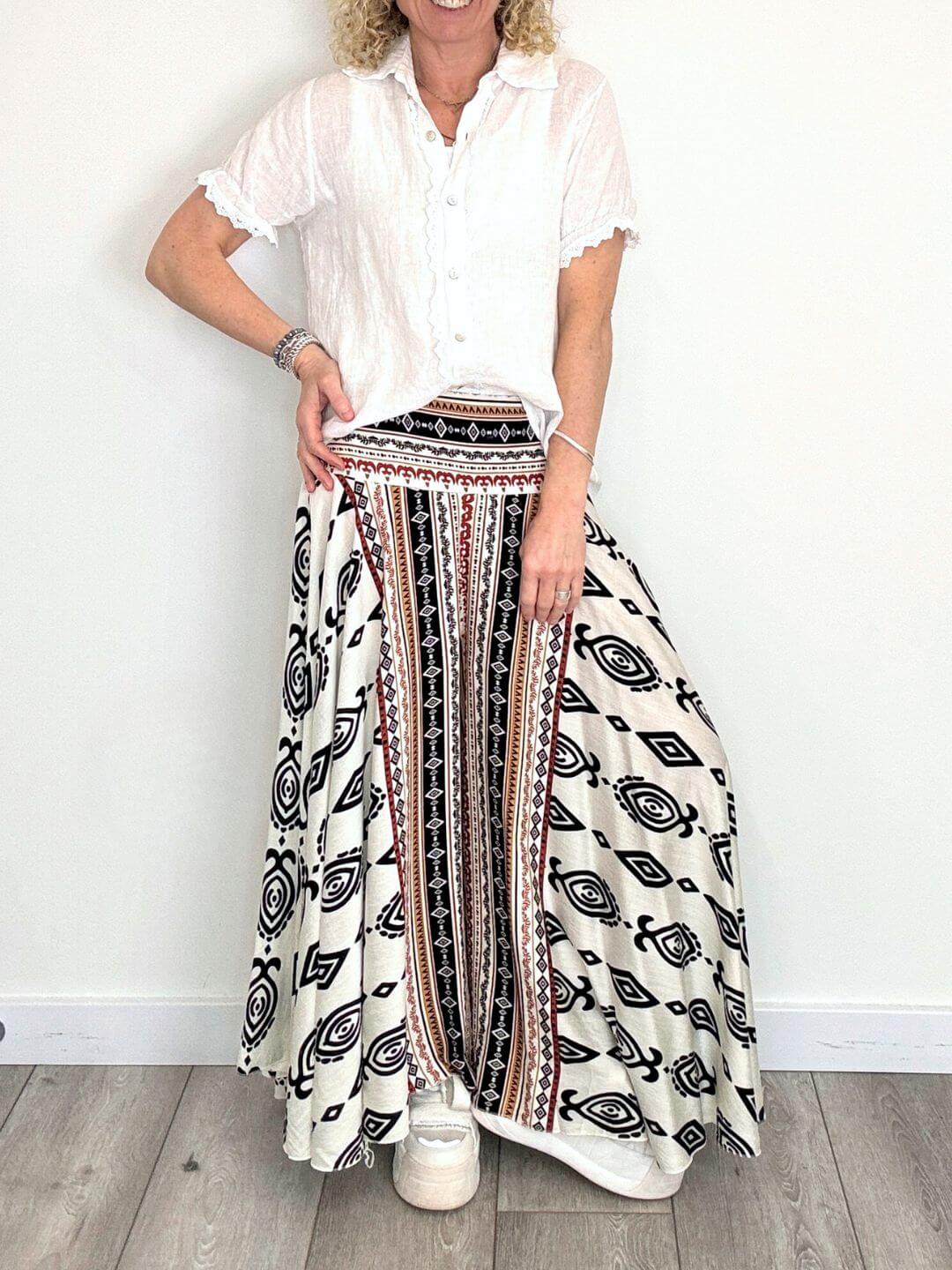 Roma Wide Leg Palazzo Trousers | Chocolate