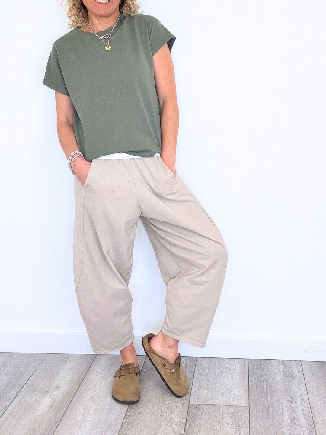 The Milan Tee | Khaki