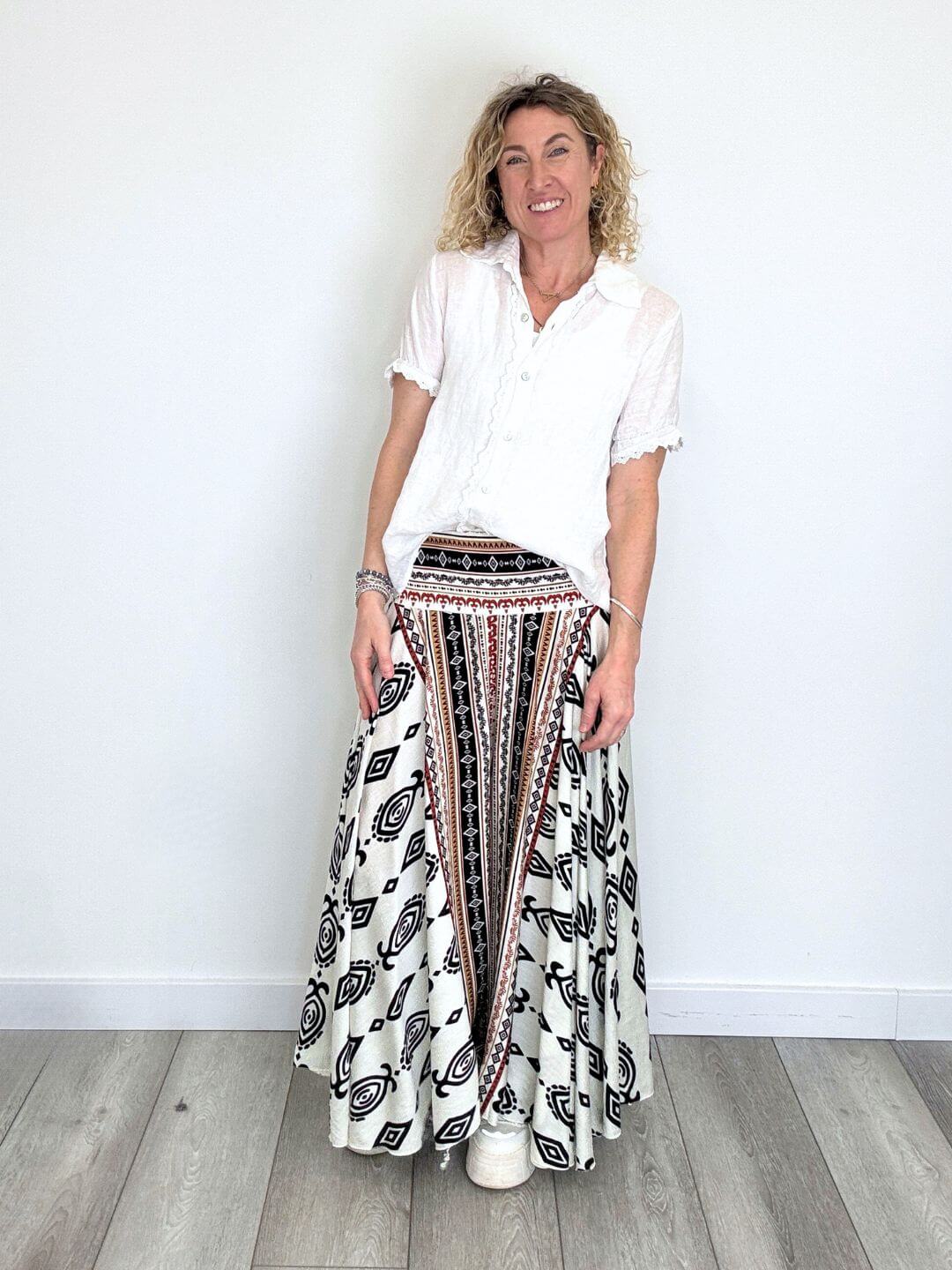 Roma Wide Leg Palazzo Trousers | Chocolate