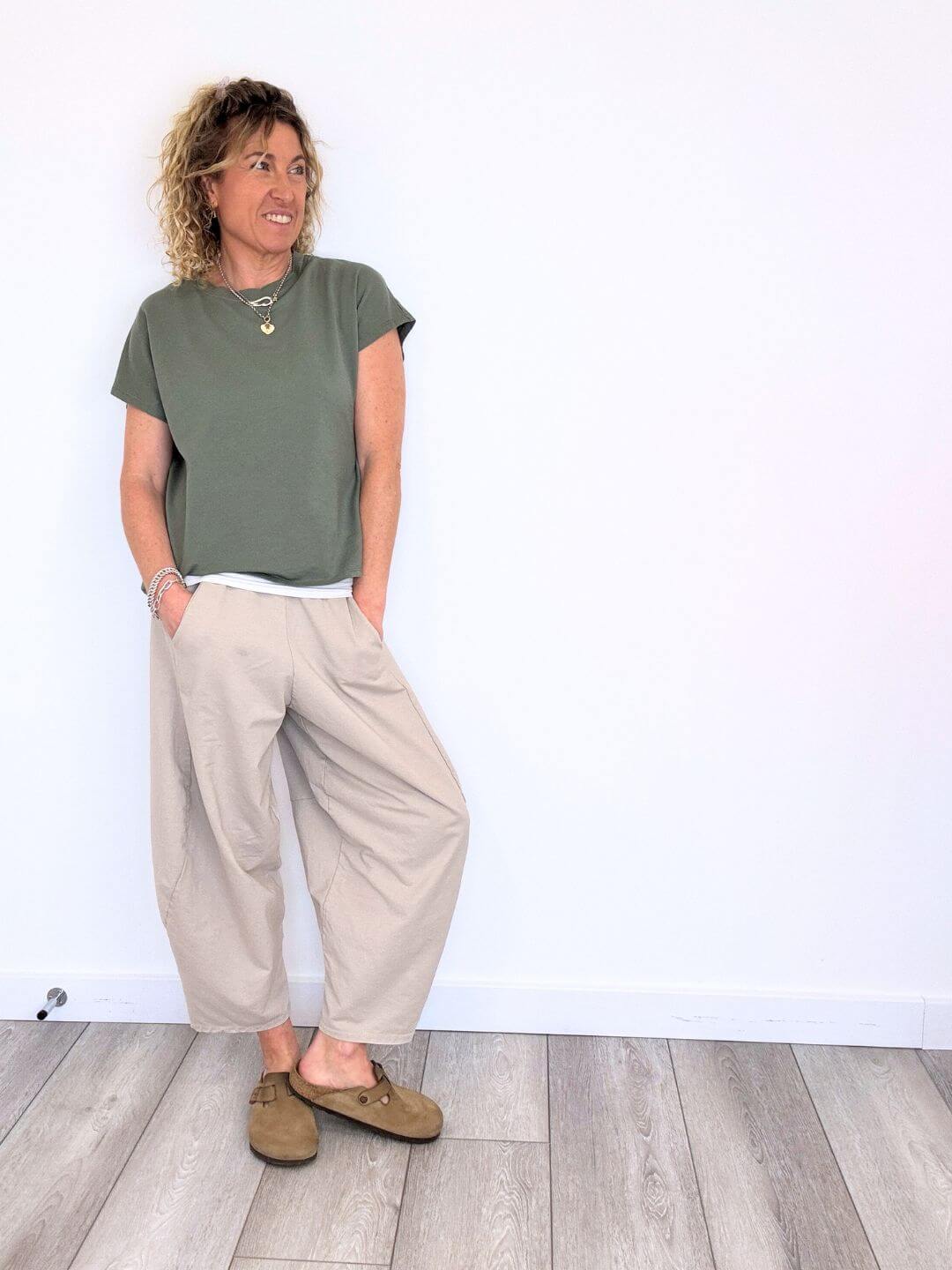 The Milan Tee | Khaki
