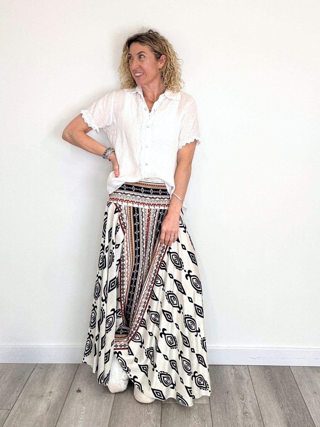 Roma Wide Leg Palazzo Trousers | Chocolate