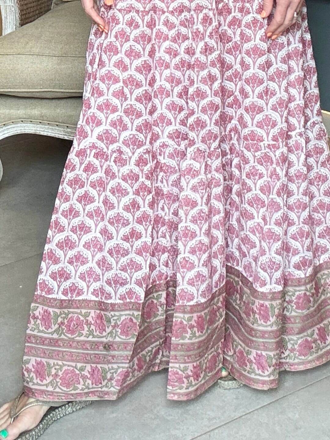 Darcy Maxi Skirt | Pink