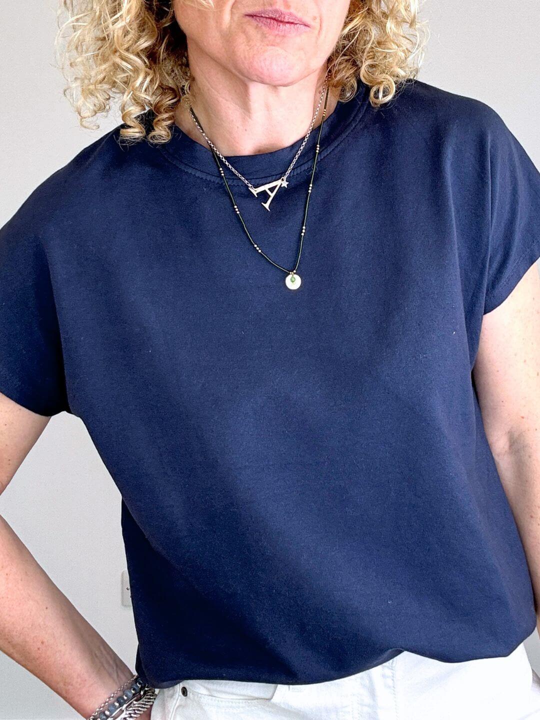 The Milan Tee | Navy