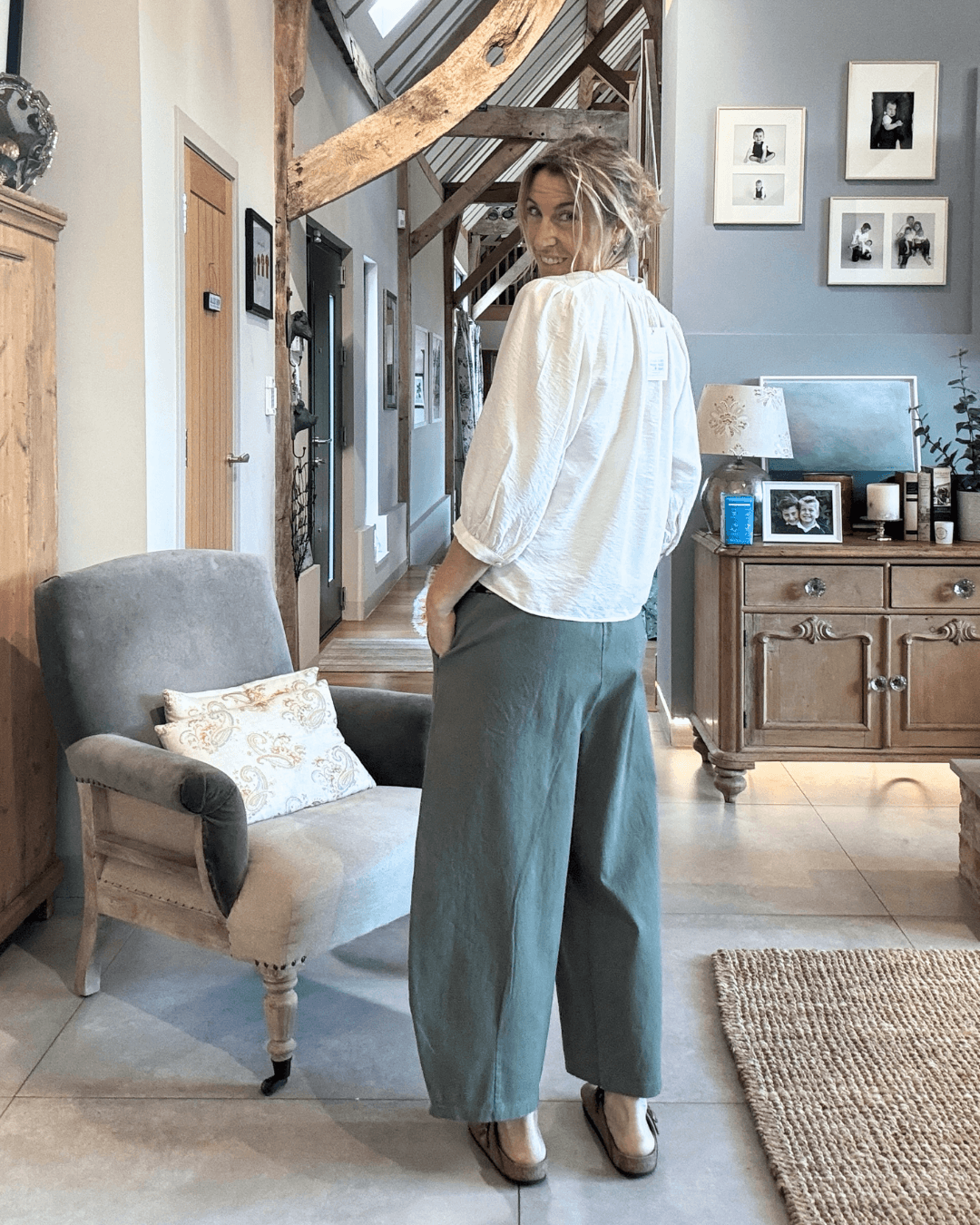Burlington Barrel Chinos | Khaki