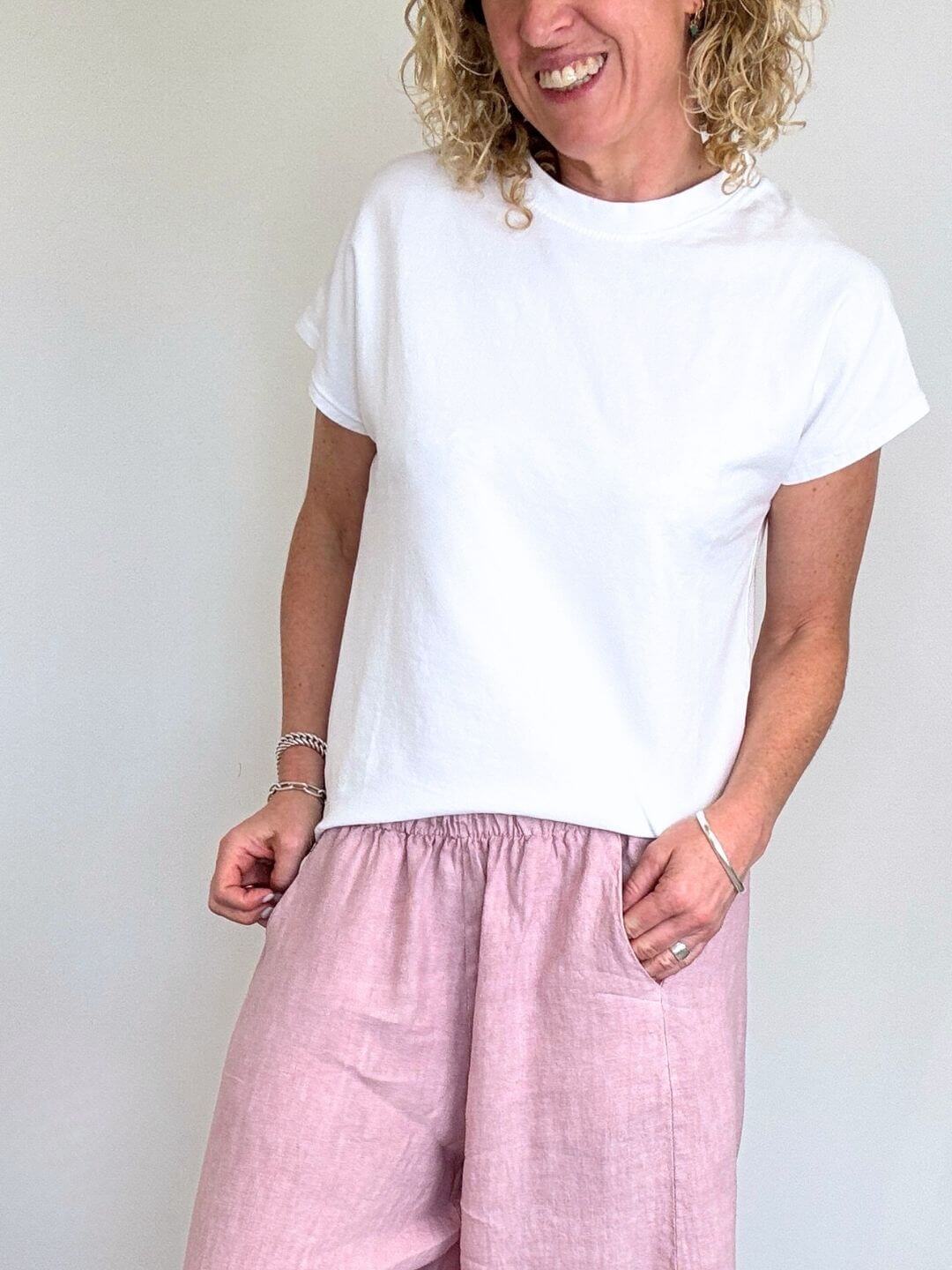 The Milan Tee | White