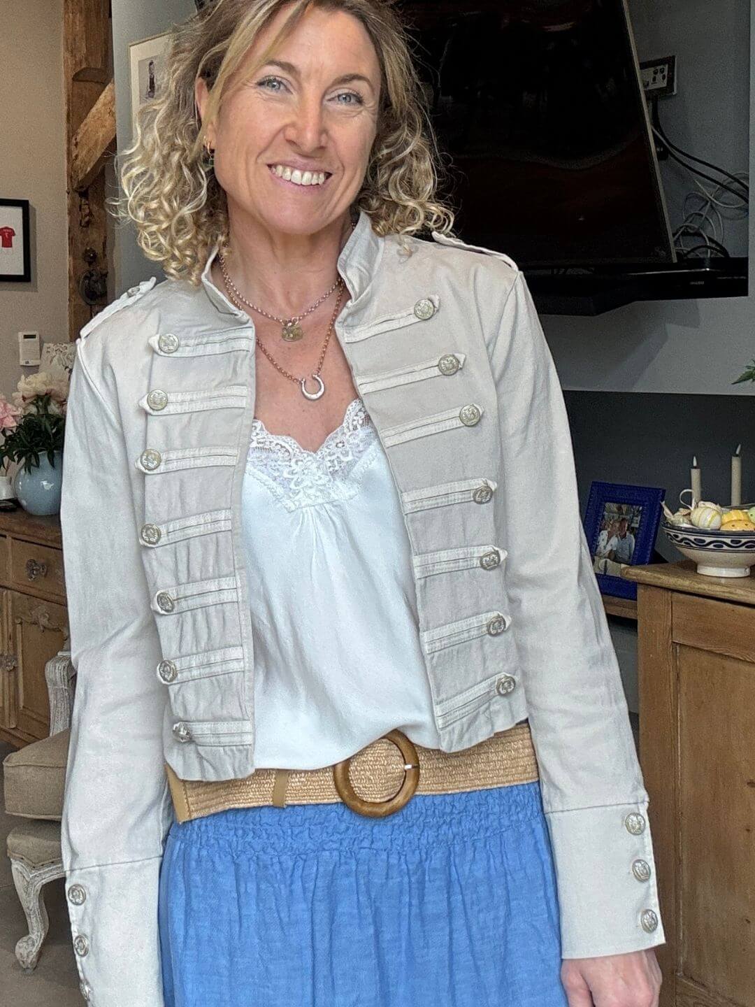The Raffia Belt | Natural