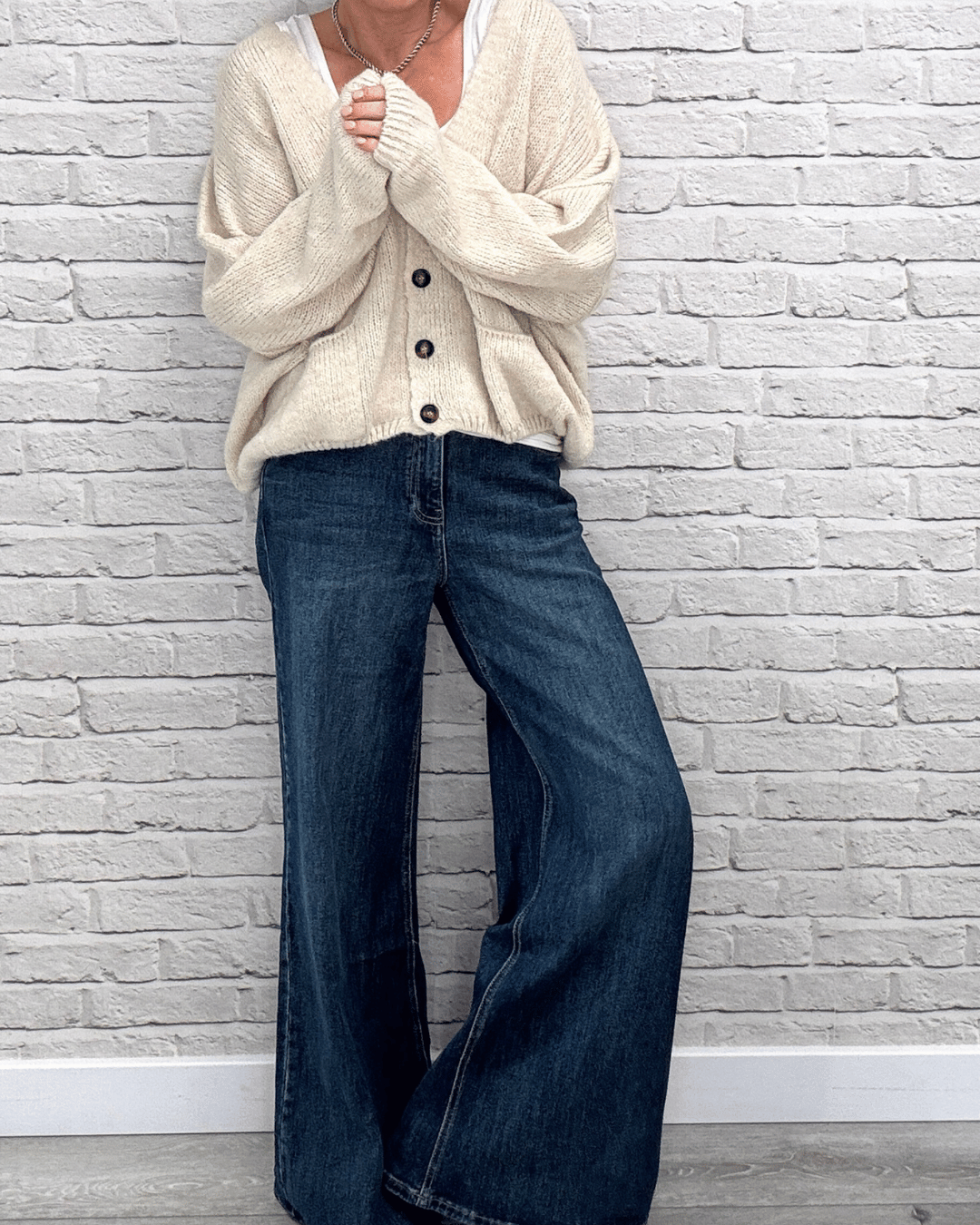 Fleurs Cardigan | Natural
