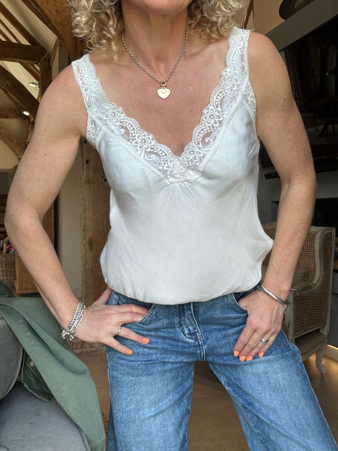 Iris Camisole | Ivory