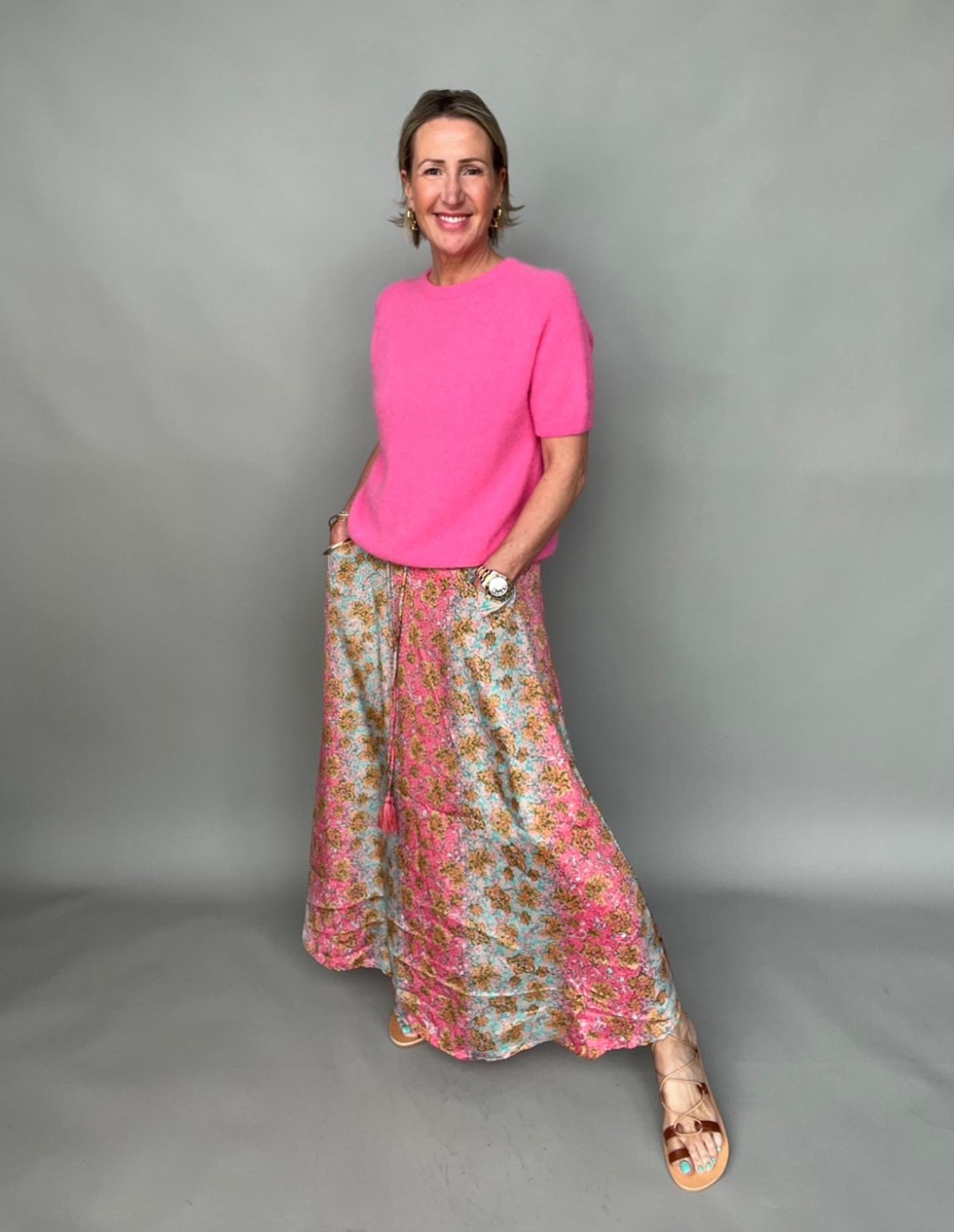 Joss Maxi Skirt | Pink Briar