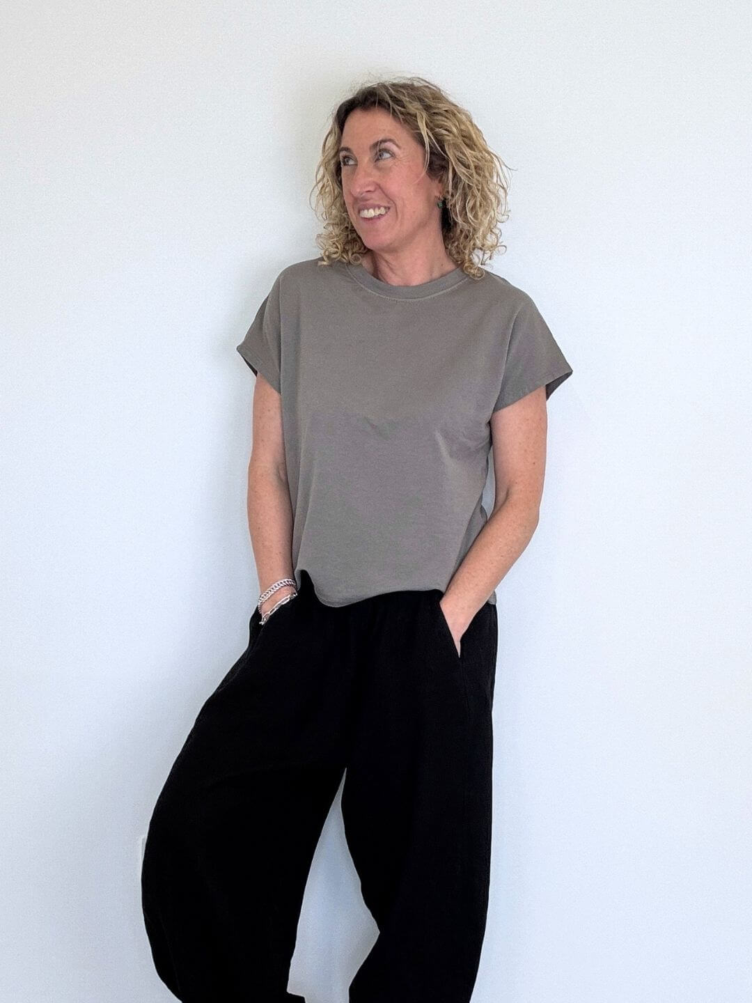 The Milan Tee | Mocha