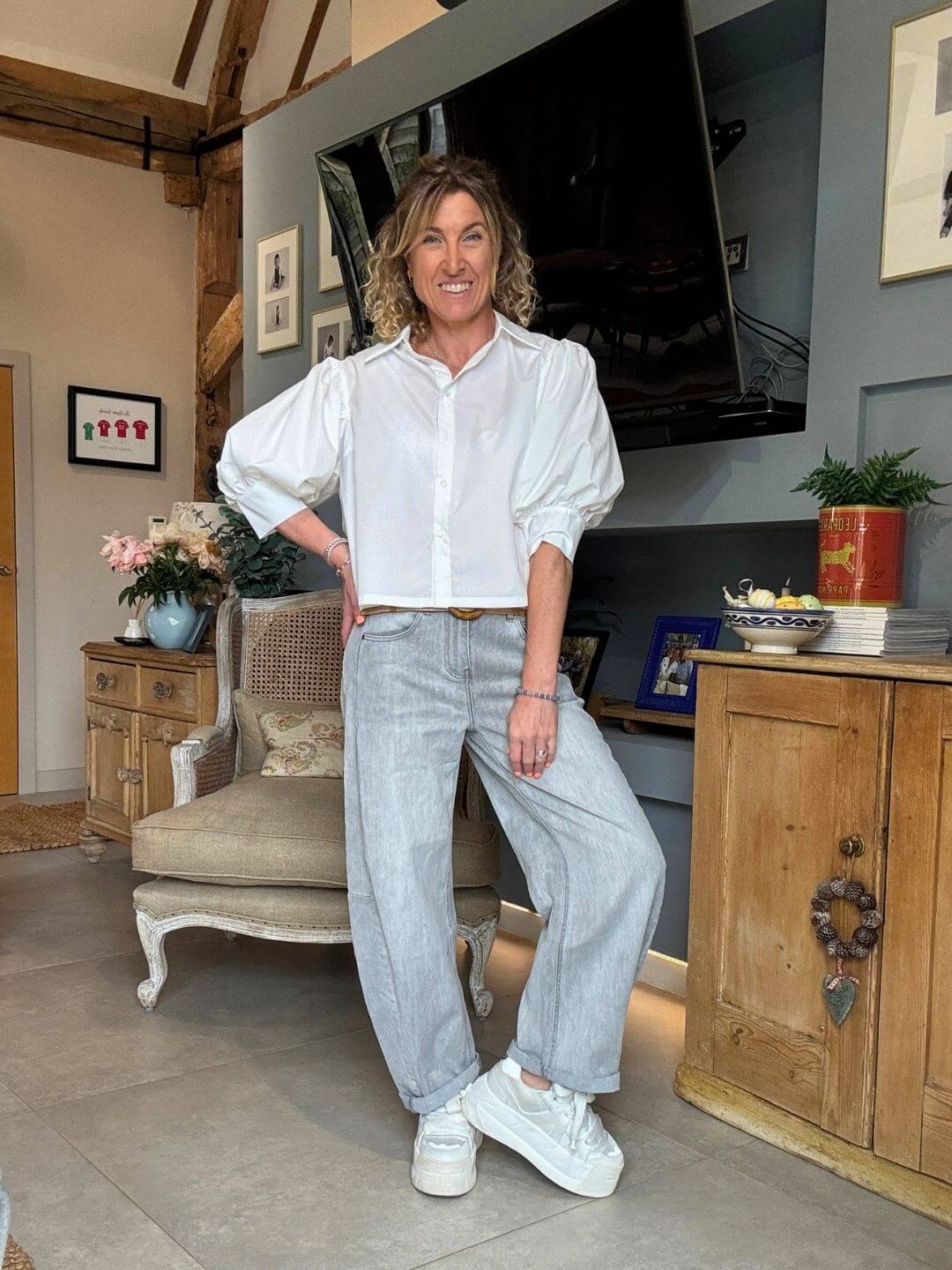Carnaby Barrel Jeans | Grey (NEW)