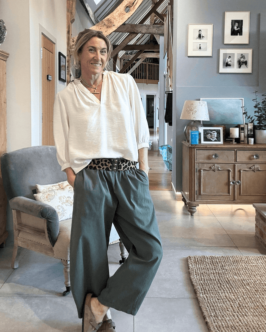 Burlington Barrel Chinos | Khaki