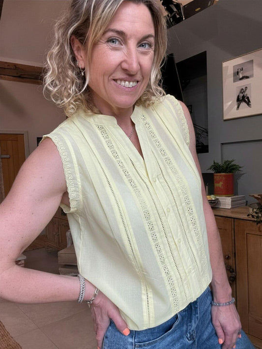 Ella Blouse | Lemon