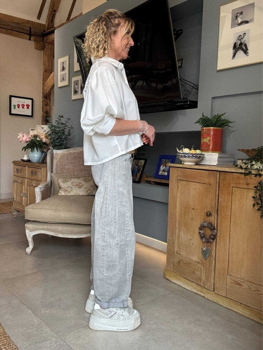 Carnaby Barrel Jeans | Grey (NEW)