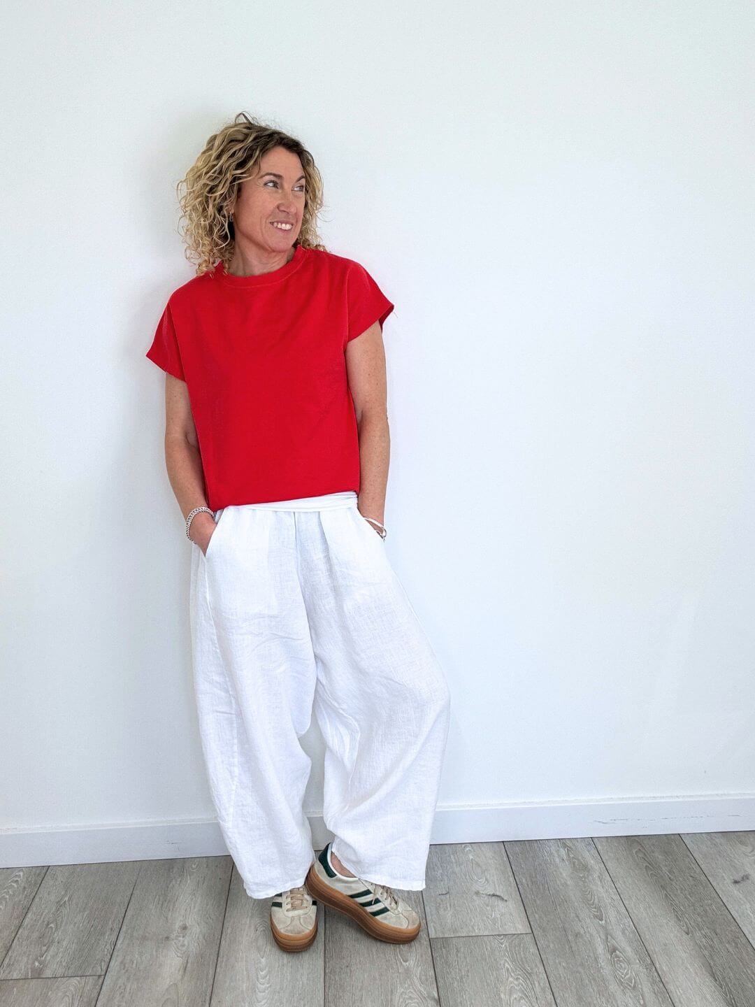 The Milan Tee | Red