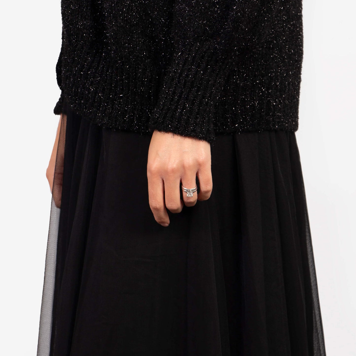 Black Stella Cardigan