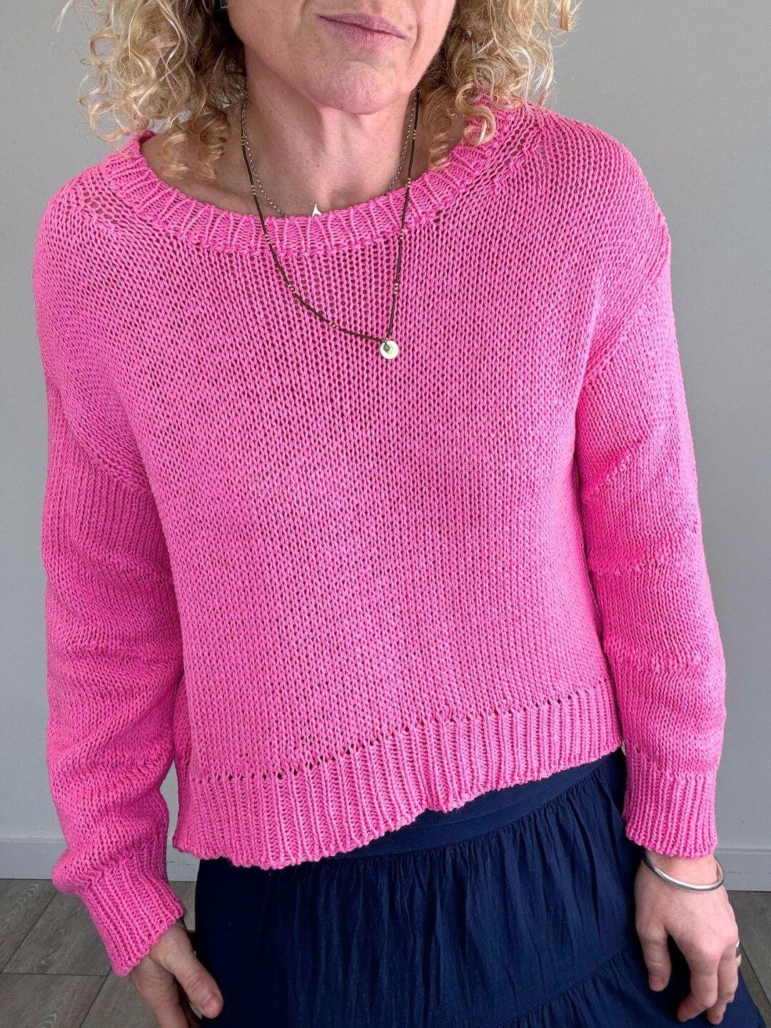 Wolfie Knit | Hot Pink