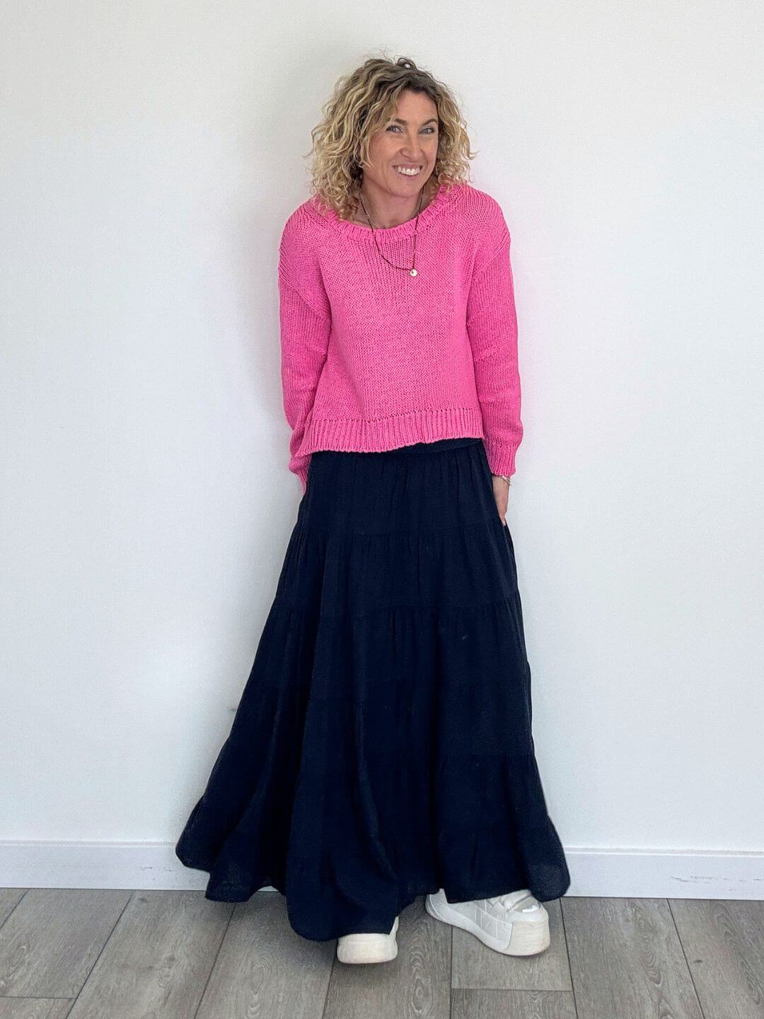 Wolfie Knit | Hot Pink