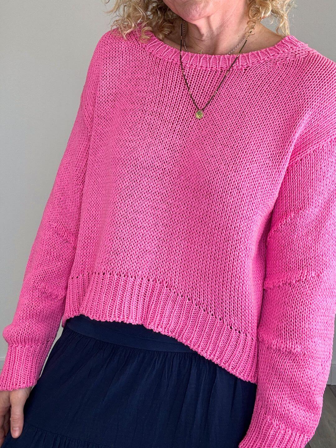 Wolfie Knit | Hot Pink