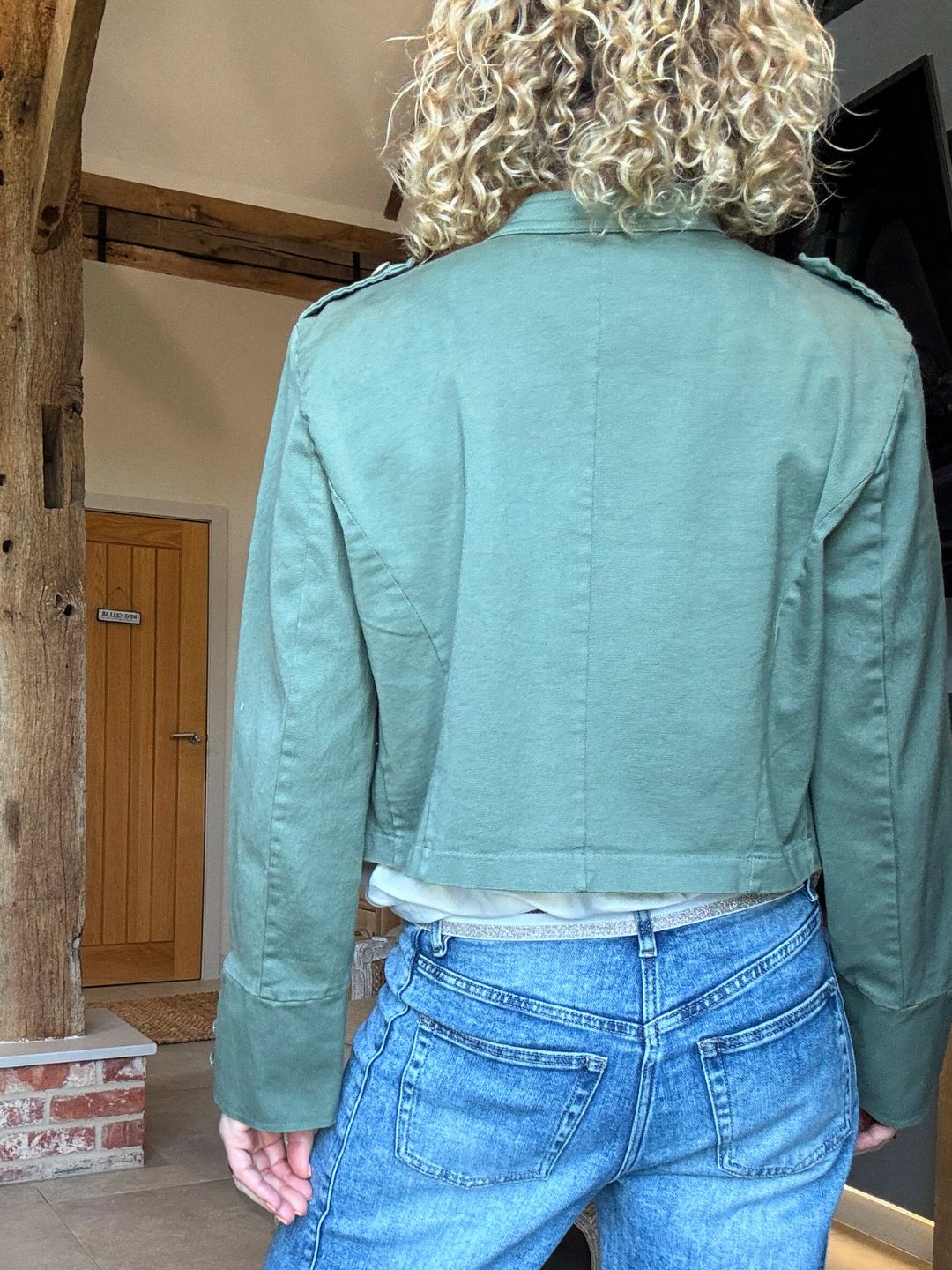 Delta Military Jacket | Khaki