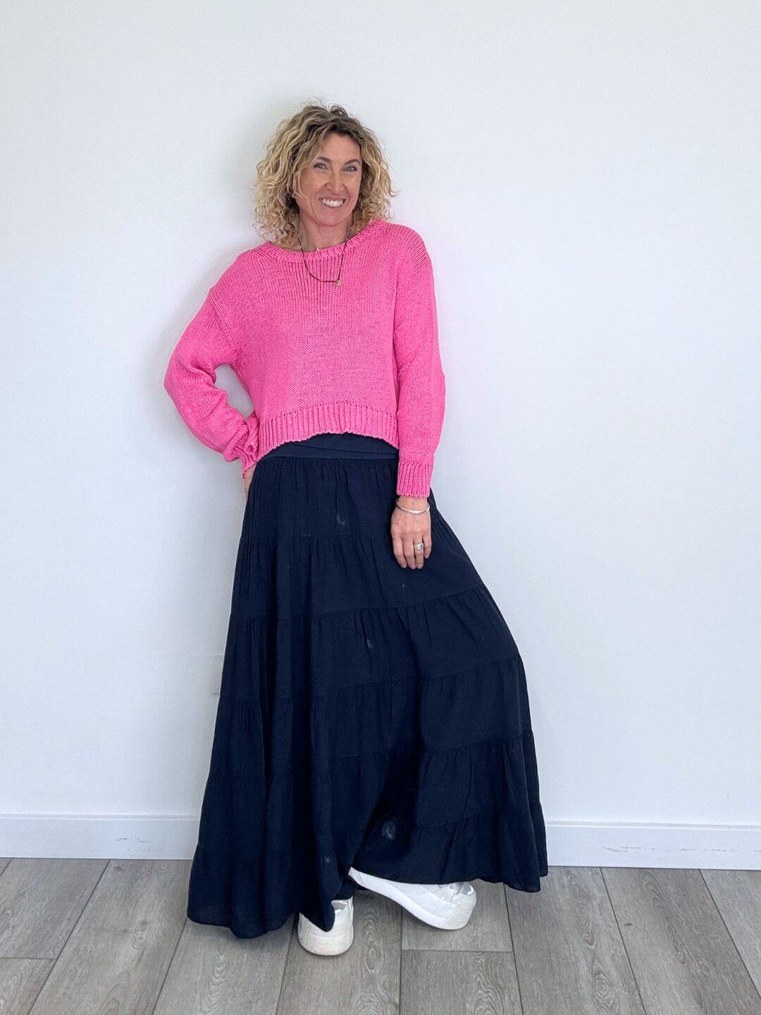 Wolfie Knit | Hot Pink