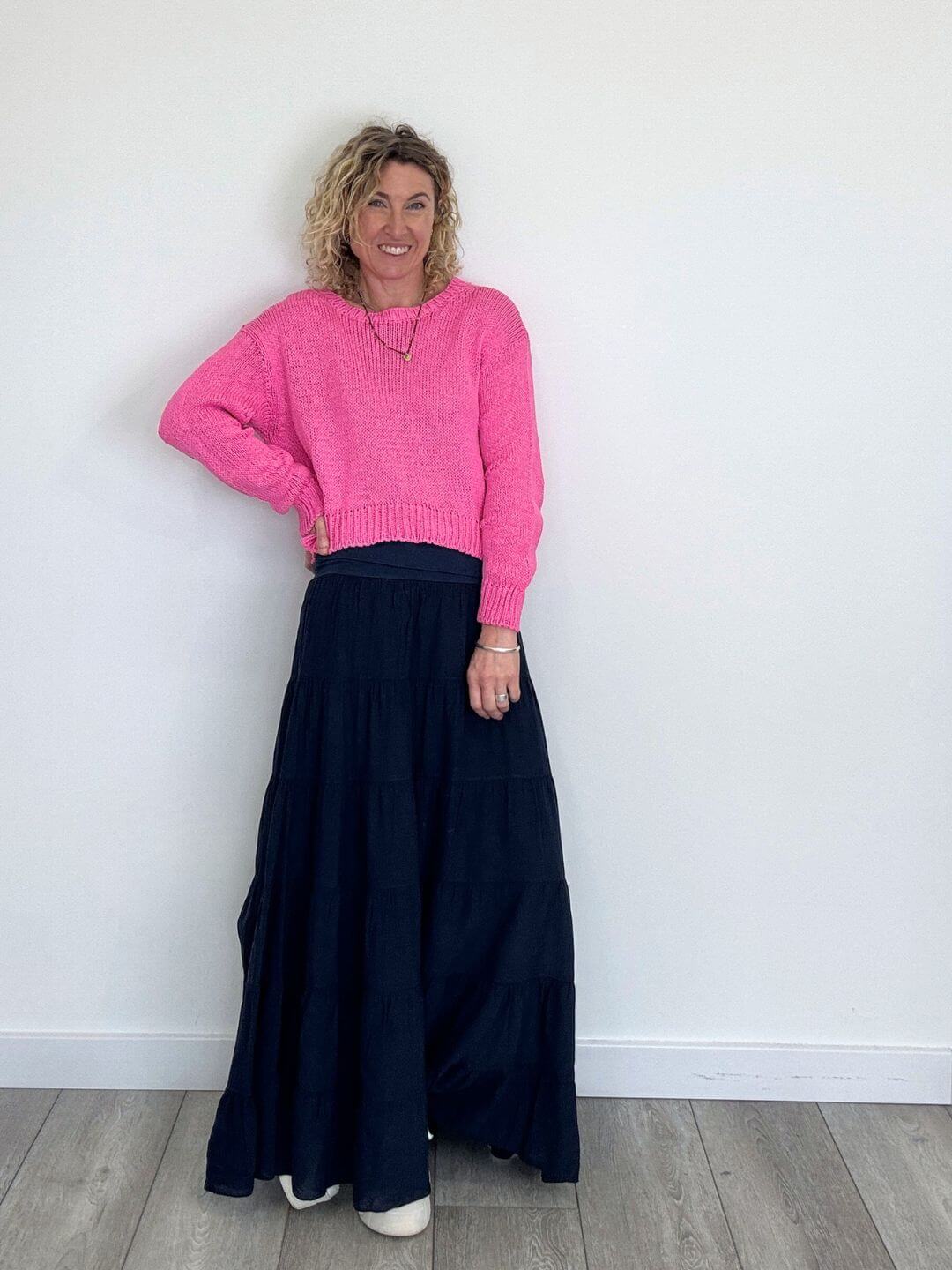 Wolfie Knit | Hot Pink