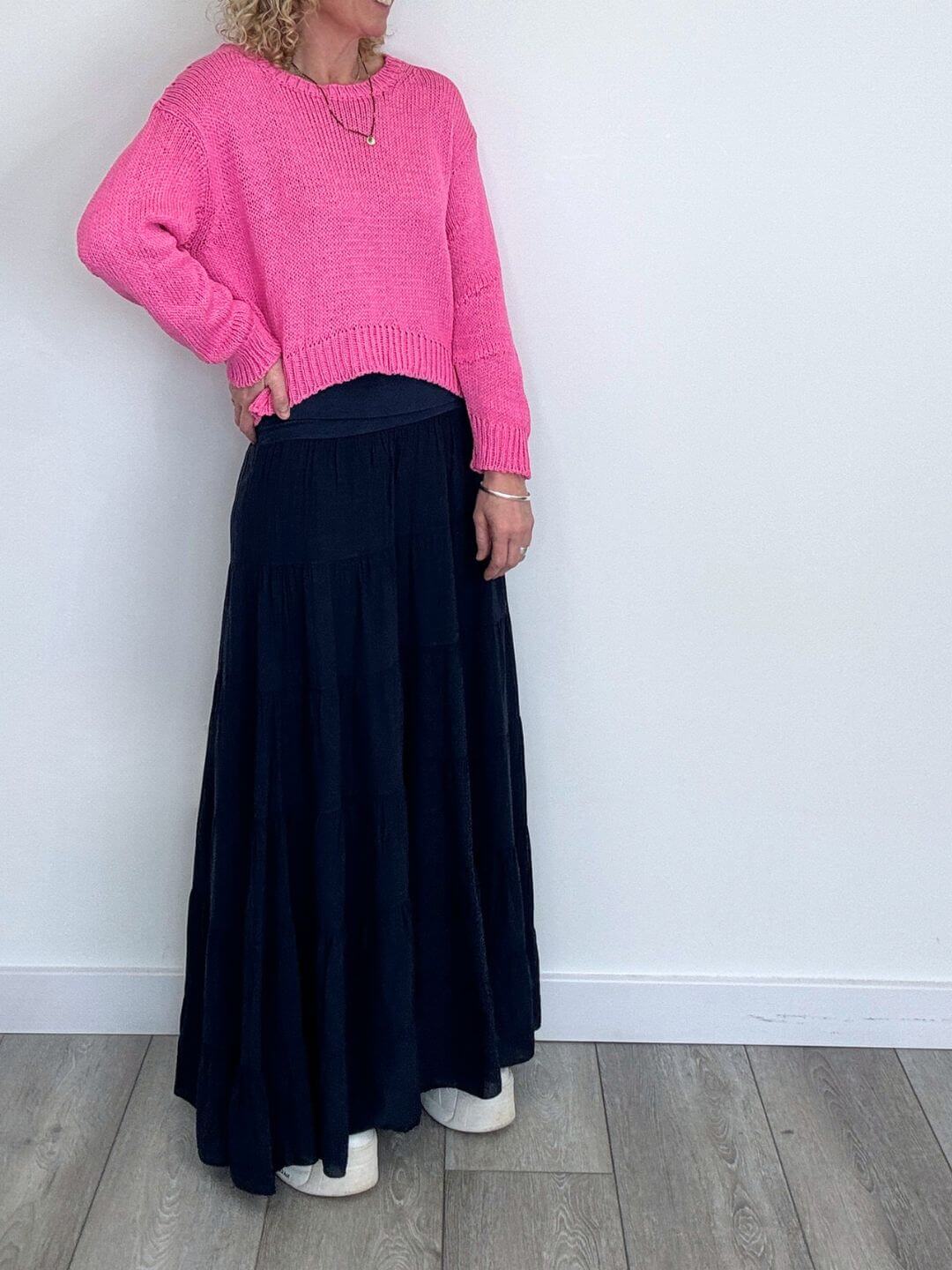 Wolfie Knit | Hot Pink