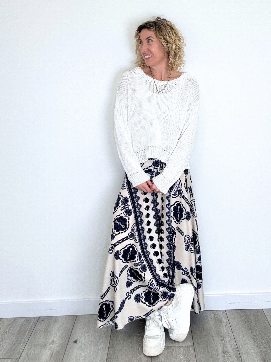 Wolfie Knit | White