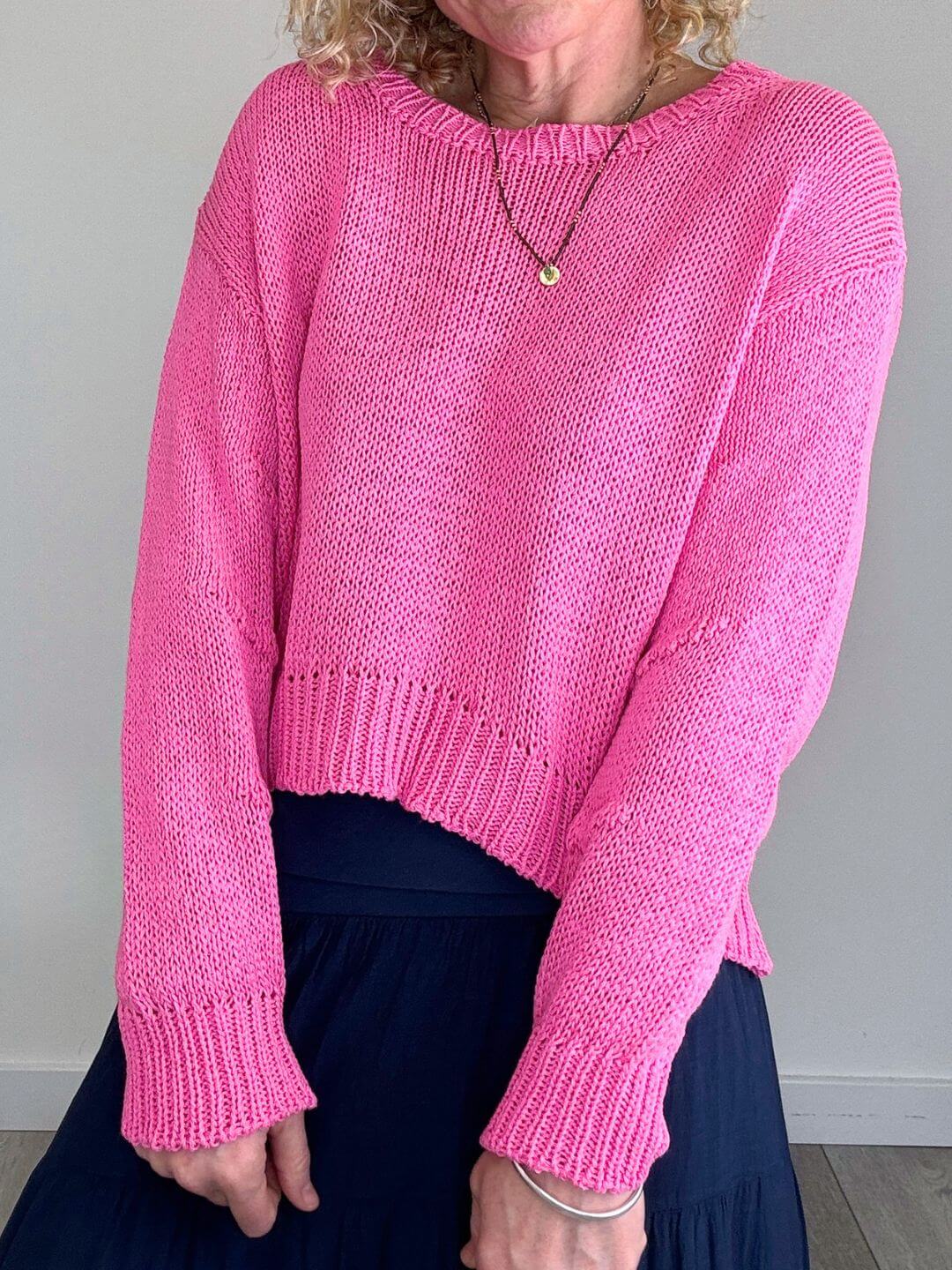 Wolfie Knit | Hot Pink